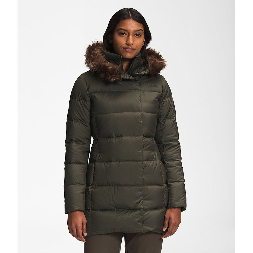 The North Face Rain Jacket Womens Australia - The North Face New Dealio Parka Green (BGW-231890)